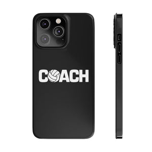 Premium Volleyball Coach iPhone Case | Volleyball Coach Gifts Slim Phone Cases Premium Volleyball Coach iPhone Case | Volleyball Coach Gifts Slim Phone Cases