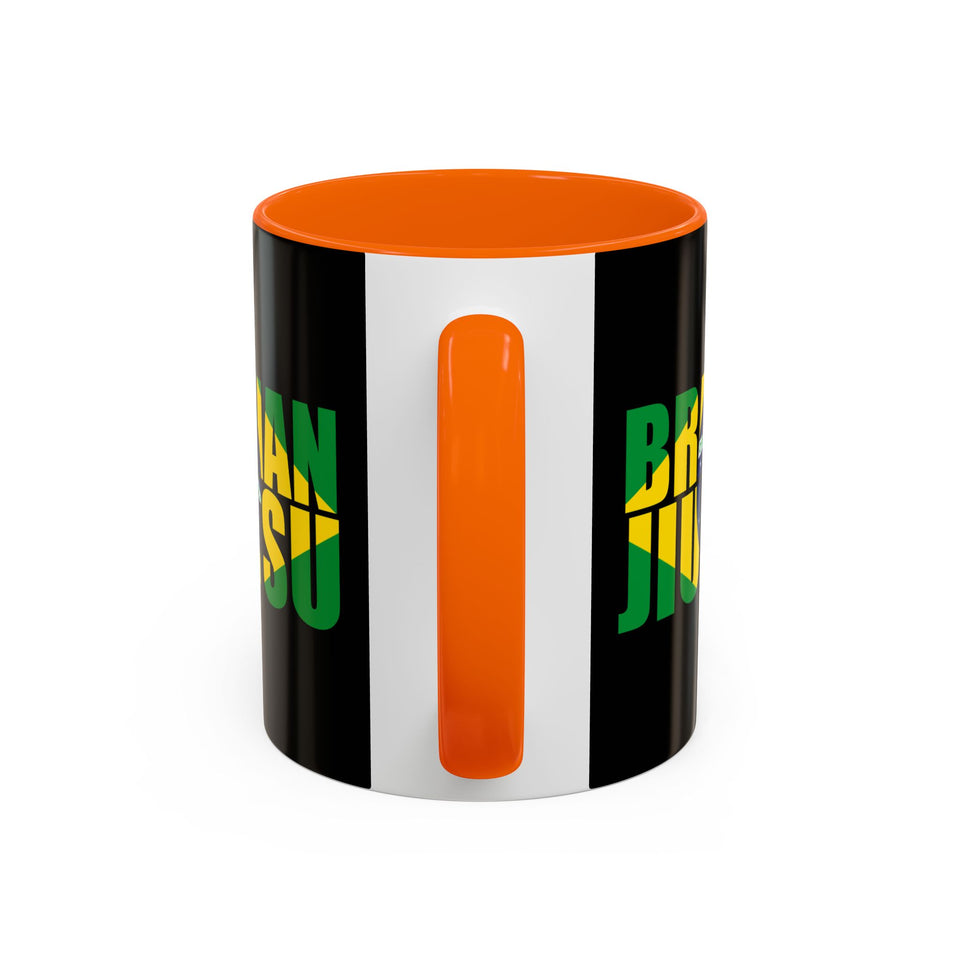 Brazilian Jiu Jitsu Flag 3 | BJJ Accent Coffee Mug