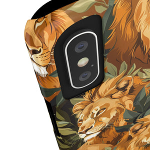 Premium Pride Of Lions iPhone Case | Lion Gifts Slim Phone Cases Premium Pride Of Lions iPhone Case | Lion Gifts Slim Phone Cases