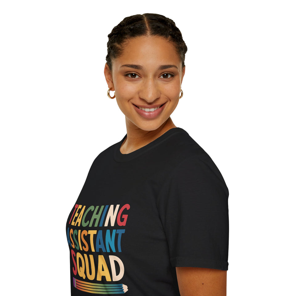 Teaching Assistant Squad Shirt | Teaching Assistant Gift | Unisex Teaching Assistant T Shirt 2