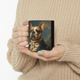 Classical Painting French Bulldog Mug | Frenchie Coffee Mug | Cute French Bulldog Gift | Funny Frenchie Presents | French Bulldog Mug 2 11oz Classical Painting French Bulldog Mug | Frenchie Coffee Mug | Cute French Bulldog Gift | Funny Frenchie Presents | French Bulldog Mug 2 11oz