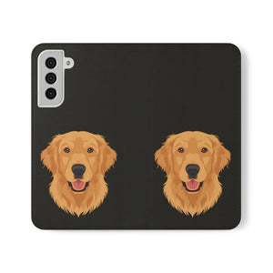 Golden Retriever iPhone & Samsung Galaxy Wallet Phone Case | Golden Retriever Flip Case Golden Retriever iPhone & Samsung Galaxy Wallet Phone Case | Golden Retriever Flip Case