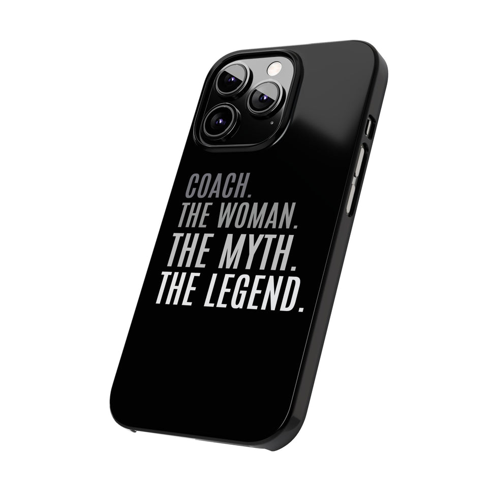 Premium Coach The Woman The Myth The Legend iPhone Case | Coach Gifts Slim Phone Cases