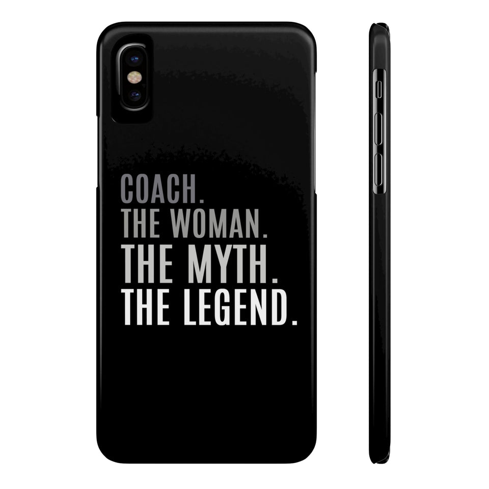 Premium Coach The Woman The Myth The Legend iPhone Case | Coach Gifts Slim Phone Cases