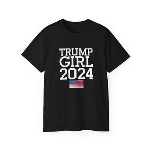 Trump Girl Trump Vance 2024 Shirt | Donald Trump J.D. Vance 2024 Gifts | Trump 2024 Merchandise Unisex T-Shirt