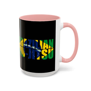 Brazilian Jiu Jitsu Flag 3 | BJJ Accent Coffee Mug Brazilian Jiu Jitsu Flag 3 | BJJ Accent Coffee Mug