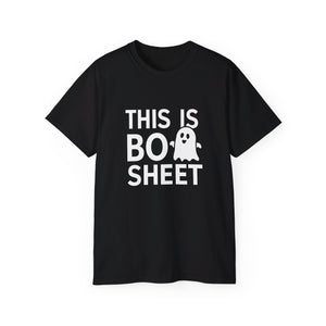 This Is Boo Sheet Funny Halloween Costumes Shirt | Happy Halloween Gifts | Scary Halloween Merchandise | Spooky Halloween Unisex T-Shirt 2