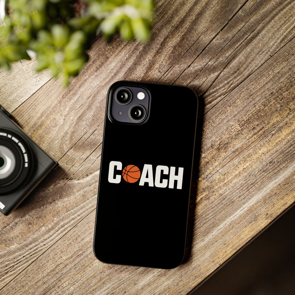 Premium Basketball Coach iPhone Case | Basketball Coach Gifts Slim Phone Cases