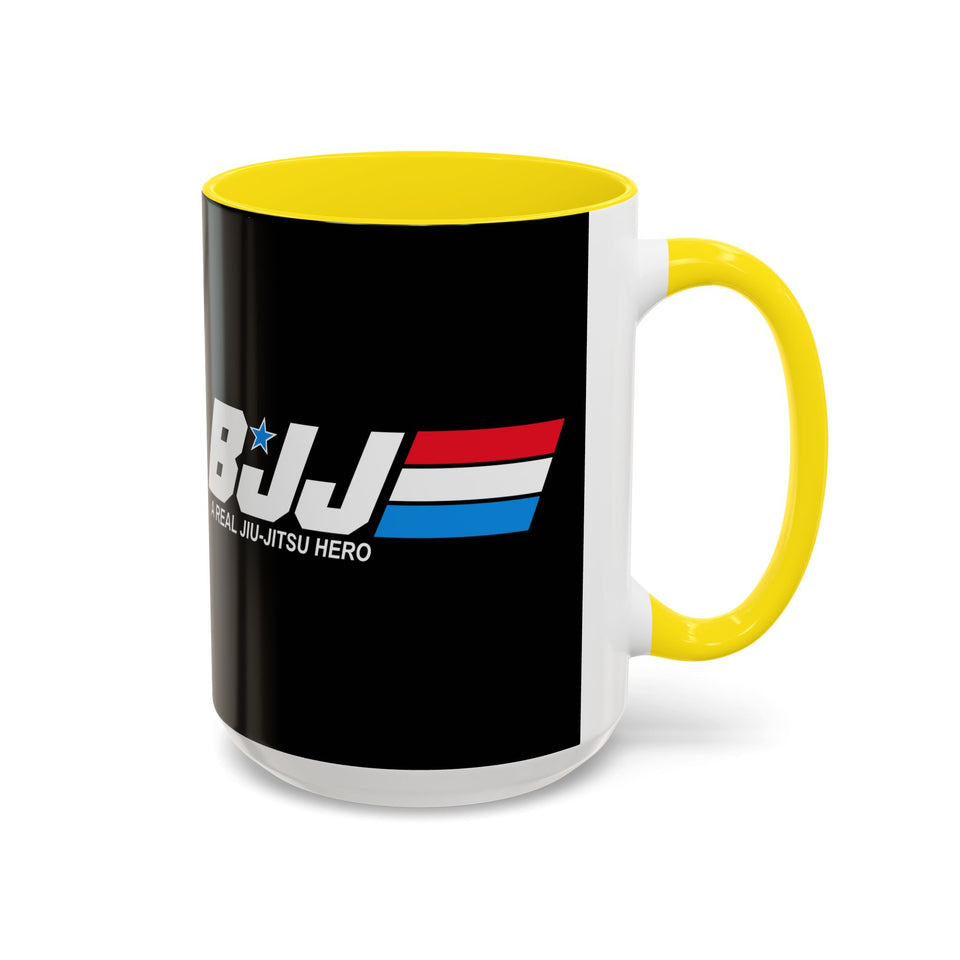 Brazilian Jiu Jitsu A Real Jiu-Jitsu Hero | BJJ Accent Coffee Mug