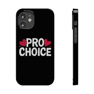 Premium Pro Choice iPhone Case | Feminist Pro Choice Gifts Slim Phone Cases Premium Pro Choice iPhone Case | Feminist Pro Choice Gifts Slim Phone Cases