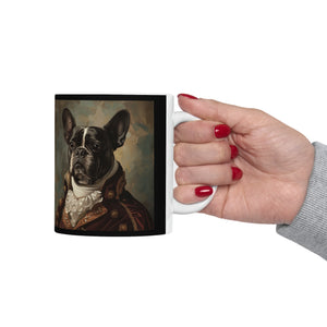 Classical Painting French Bulldog Mug | Frenchie Coffee Mug | Cute French Bulldog Gift | Funny Frenchie Presents | French Bulldog Mug 1 11oz Classical Painting French Bulldog Mug | Frenchie Coffee Mug | Cute French Bulldog Gift | Funny Frenchie Presents | French Bulldog Mug 1 11oz