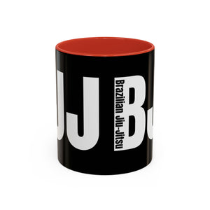 Brazilian Jiu Jitsu Logo 2 | BJJ Accent Coffee Mug Brazilian Jiu Jitsu Logo 2 | BJJ Accent Coffee Mug