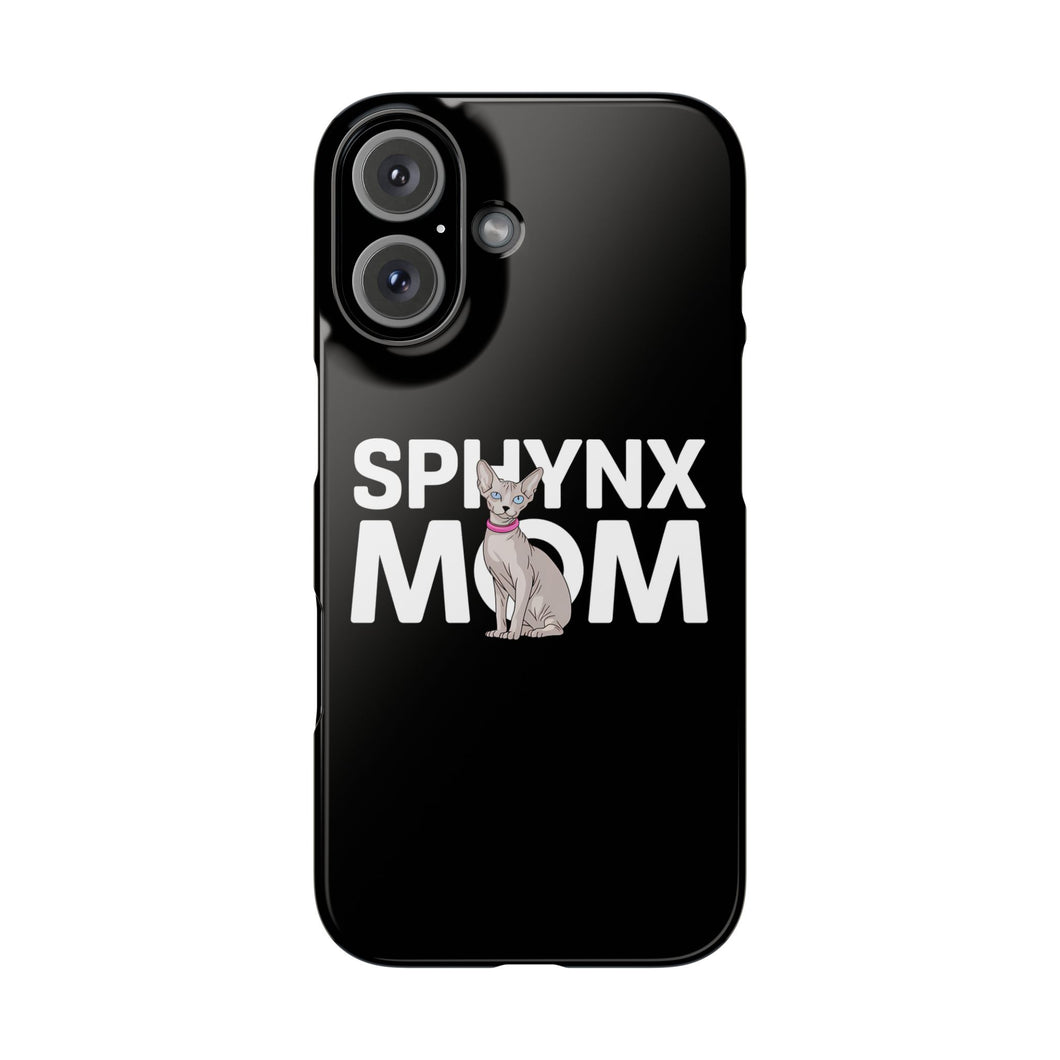 Premium Sphynx Mom iPhone Case | Sphynx Mom Gifts Slim Phone Cases