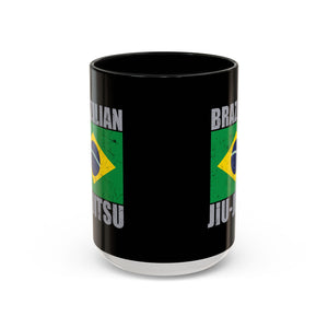 Brazilian Jiu Jitsu Flag 2 | BJJ Accent Coffee Mug Brazilian Jiu Jitsu Flag 2 | BJJ Accent Coffee Mug