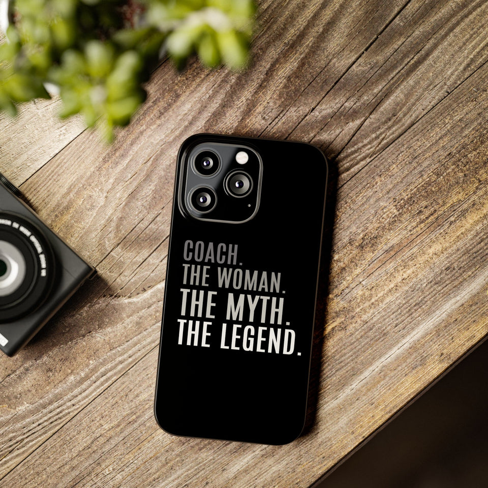 Premium Coach The Woman The Myth The Legend iPhone Case | Coach Gifts Slim Phone Cases