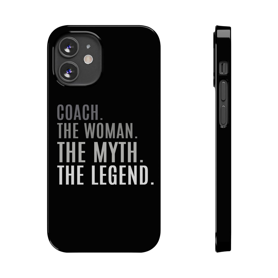 Premium Coach The Woman The Myth The Legend iPhone Case | Coach Gifts Slim Phone Cases