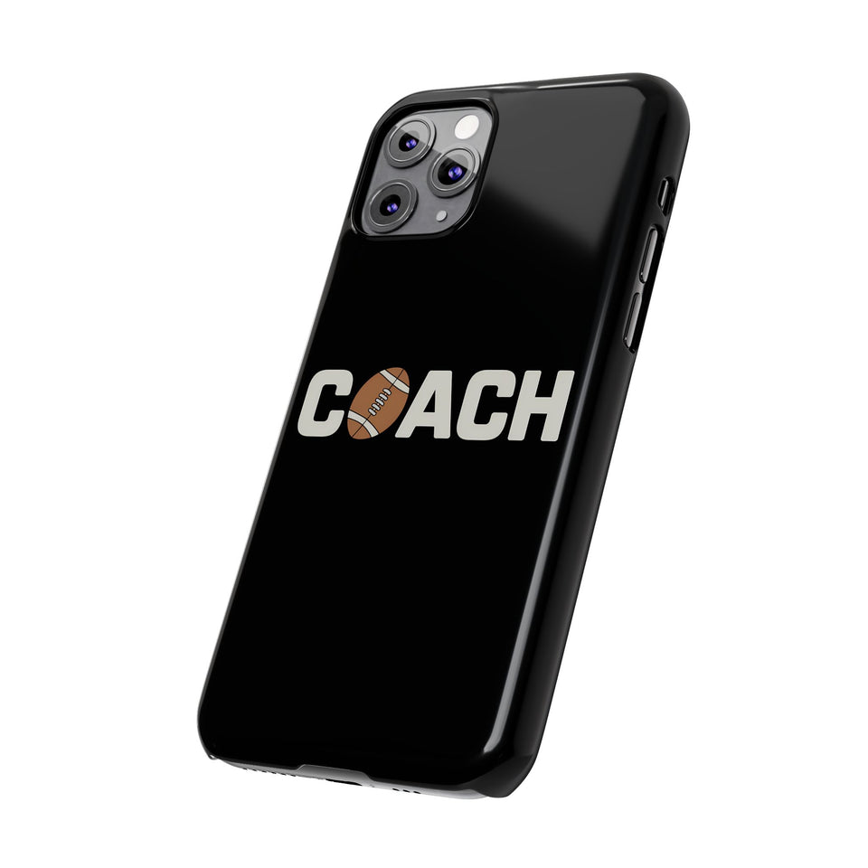 Premium Football Coach iPhone Case | Football Coach Gifts Slim Phone Cases