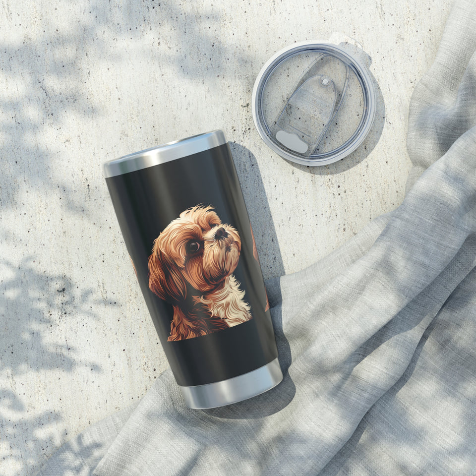 Shih Tzu Vagabond 20oz Tumbler | Shih Tzu Gift | Shih Tzu Travel Mug