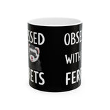 Adore Ferrets Mug | Ferret Coffee Mug | Cute Ferret Lover Coffee Mug 11oz Adore Ferrets Mug | Ferret Coffee Mug | Cute Ferret Lover Coffee Mug 11oz