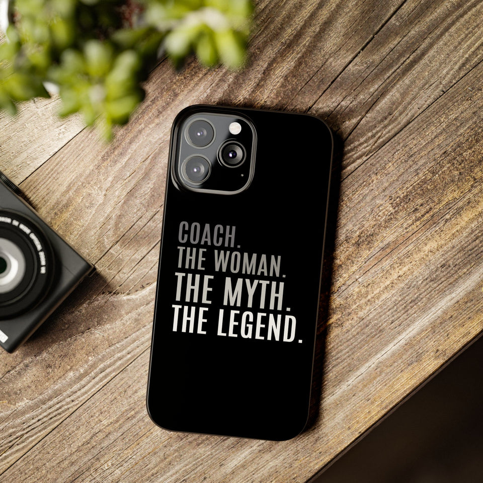 Premium Coach The Woman The Myth The Legend iPhone Case | Coach Gifts Slim Phone Cases