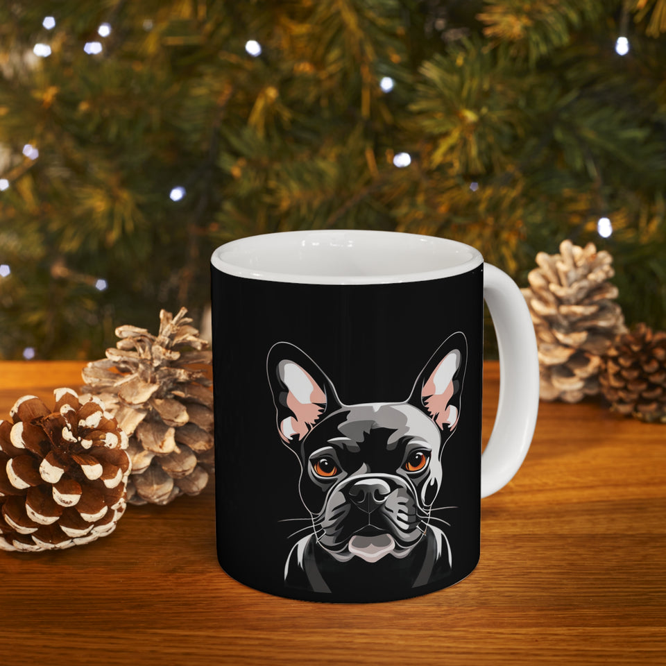 French Bulldog Mug | Frenchie Gift| French Bulldog Frenchie Ceramic Mug 11oz