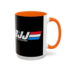 Brazilian Jiu Jitsu A Real Jiu-Jitsu Hero | BJJ Accent Coffee Mug Brazilian Jiu Jitsu A Real Jiu-Jitsu Hero | BJJ Accent Coffee Mug