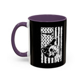 Brazilian Jiu Jitsu Flag Throw | BJJ Accent Coffee Mug Brazilian Jiu Jitsu Flag Throw | BJJ Accent Coffee Mug