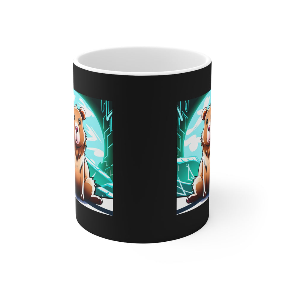 Anime Capybara Mug | Capybara Coffee Mug | Cute Coffee Mug 11oz