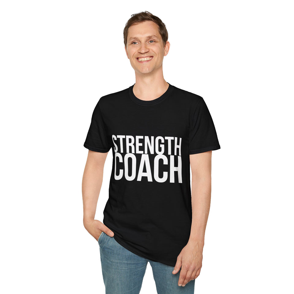 Strength Coach Shirt | Coaching Gym Fitness Gifts | Unisex Strength Coach T Shirt