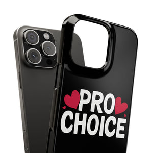 Premium Pro Choice iPhone Case | Feminist Pro Choice Gifts Slim Phone Cases Premium Pro Choice iPhone Case | Feminist Pro Choice Gifts Slim Phone Cases