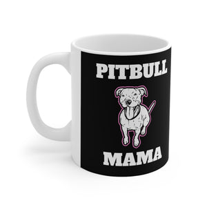 Pitbull Mama Mug 2 | Pomeranian Momma Coffee Mug | Pomeranian Gifts | Pomeranian Presents | Pitbull Mug 11oz