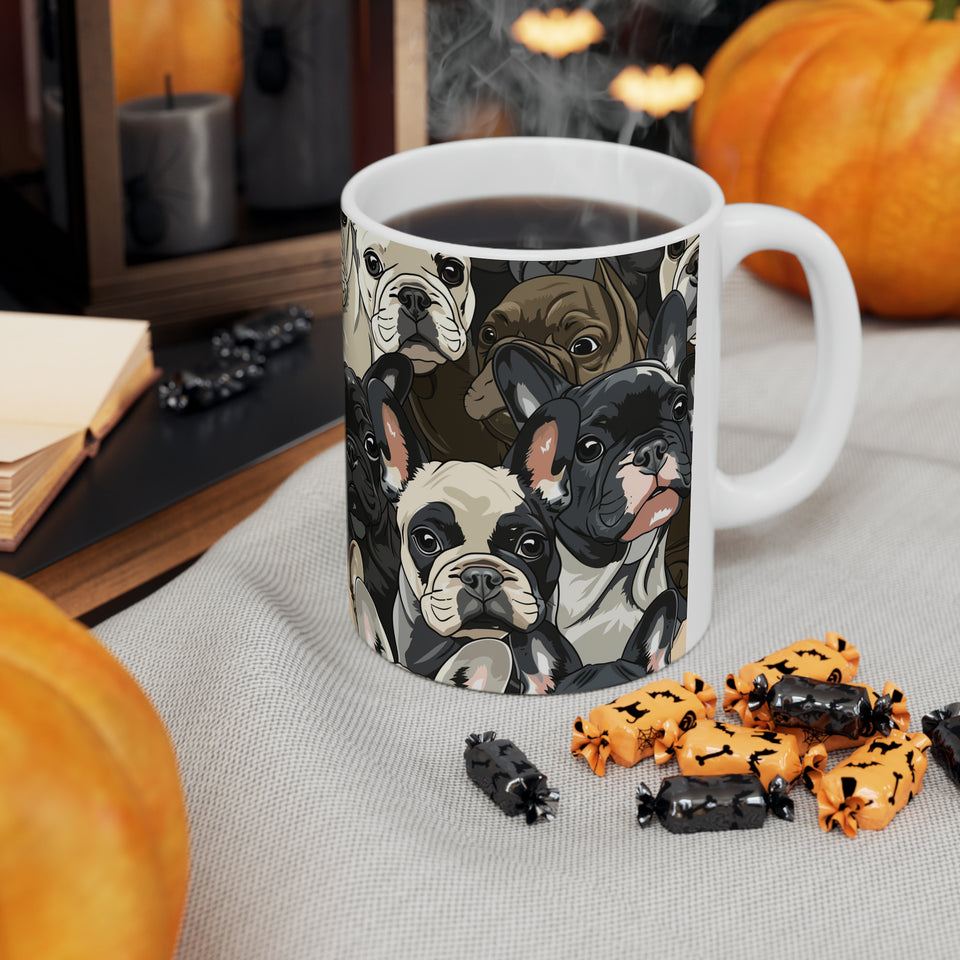 French Bulldog Mug | Frenchie Coffee Mug | Cute French Bulldog Gifts | Funny Frenchie Presents | French Bulldog Mug 11oz