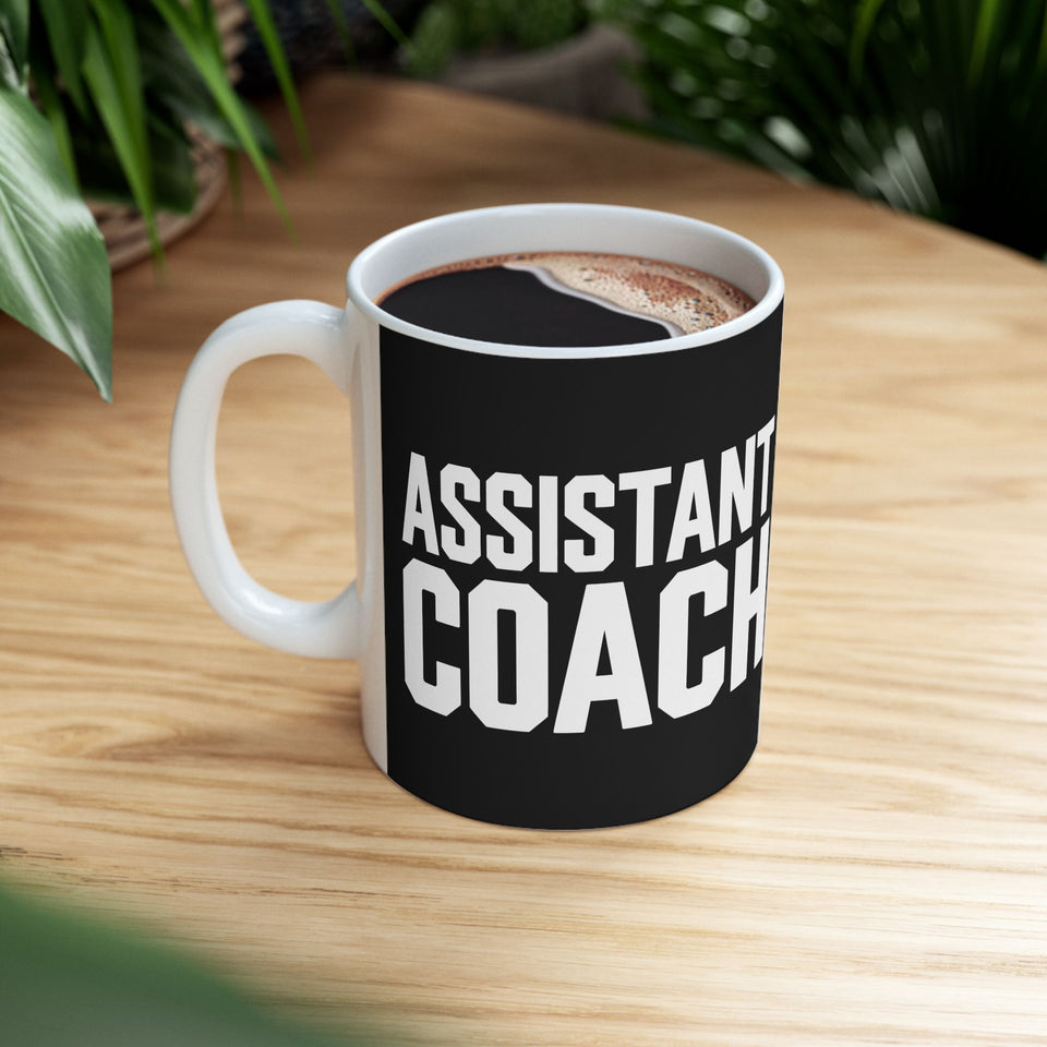 Assistant Coach Ceramic Mug | Bold Assistant Coach Gifts (11oz)