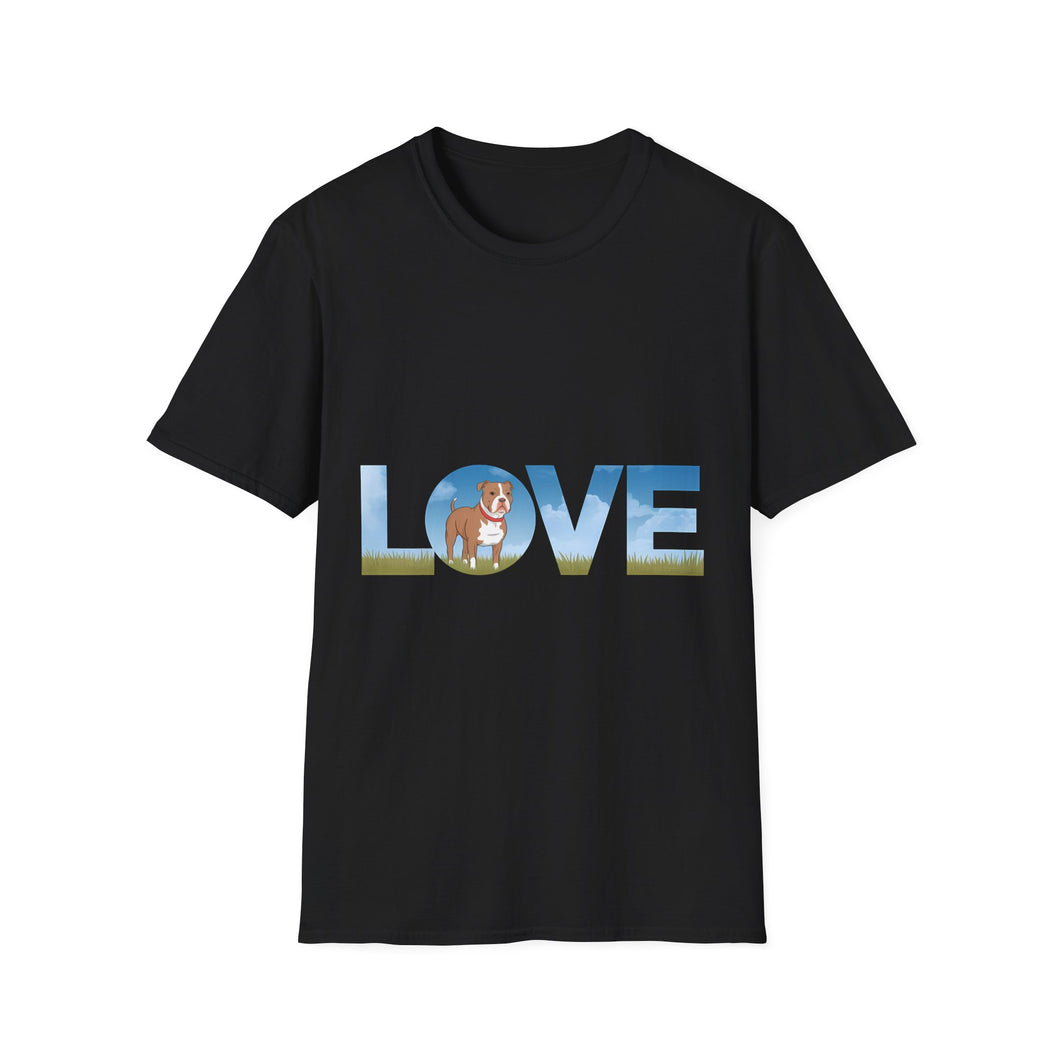 Love Pitbull Shirt | Pitbull Gifts | Pitbulls Dog Lovers Merchandise Unisex T-Shirt