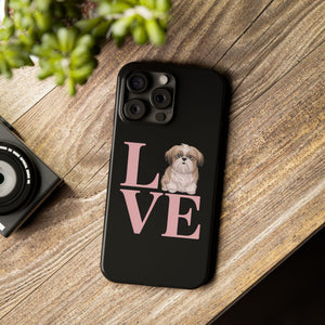 Premium Love Shih Tzu iPhone Case 2 | Cute Shih Tzu Slim Phone Cases Premium Love Shih Tzu iPhone Case 2 | Cute Shih Tzu Slim Phone Cases