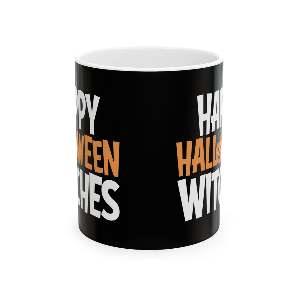 Happy Halloween Witches Mug | Witch Halloween Coffee Mug | Cute Halloween Coffee Mug 11oz