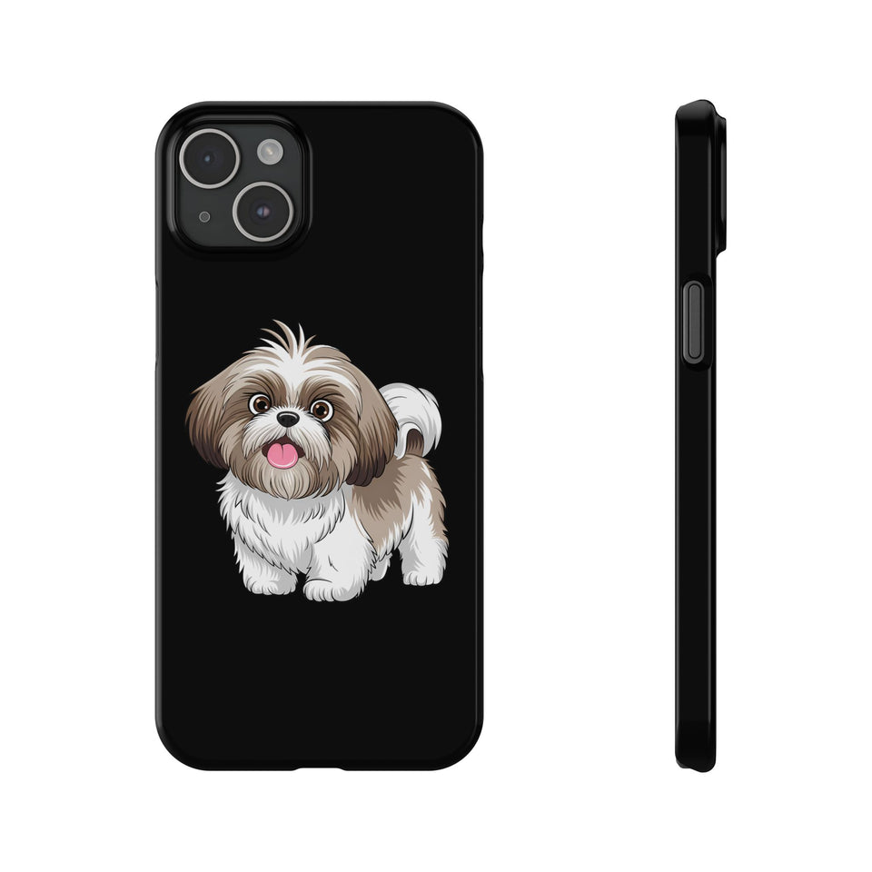 Premium Shih Tzu iPhone Case | Cute Shih Tzu Gifts Slim Phone Cases