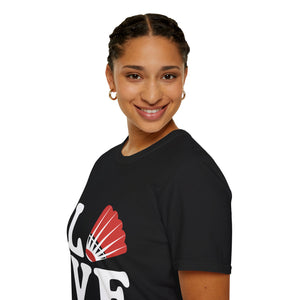 Love Badminton Shirt | Badminton Gift | Badminton Merchandise | Badminton Gifts Presents Unisex T-Shirt Love Badminton Shirt | Badminton Gift | Badminton Merchandise | Badminton Gifts Presents Unisex T-Shirt