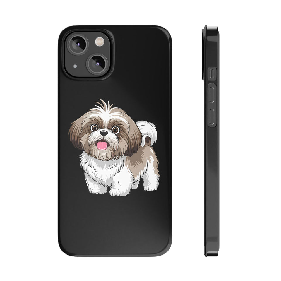 Premium Shih Tzu iPhone Case | Cute Shih Tzu Gifts Slim Phone Cases