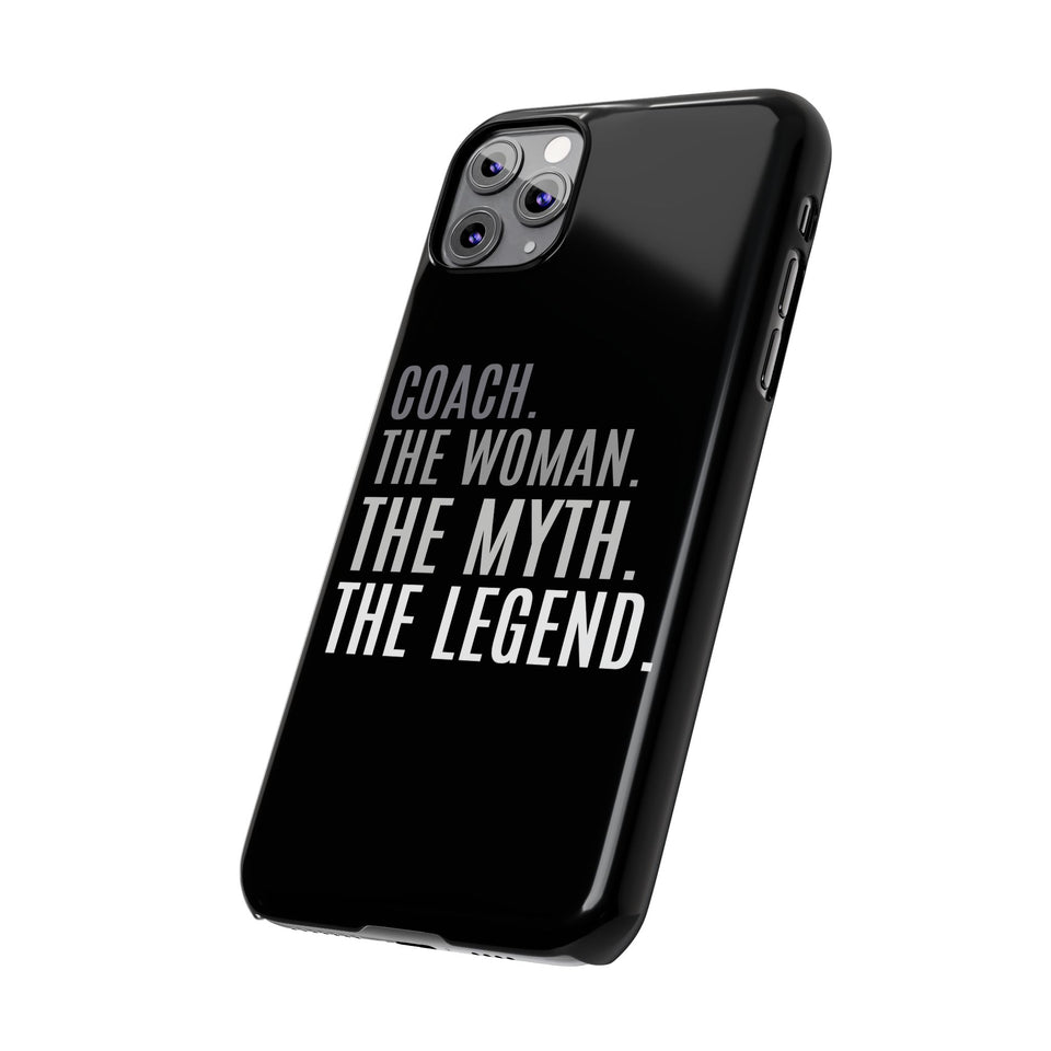 Premium Coach The Woman The Myth The Legend iPhone Case | Coach Gifts Slim Phone Cases