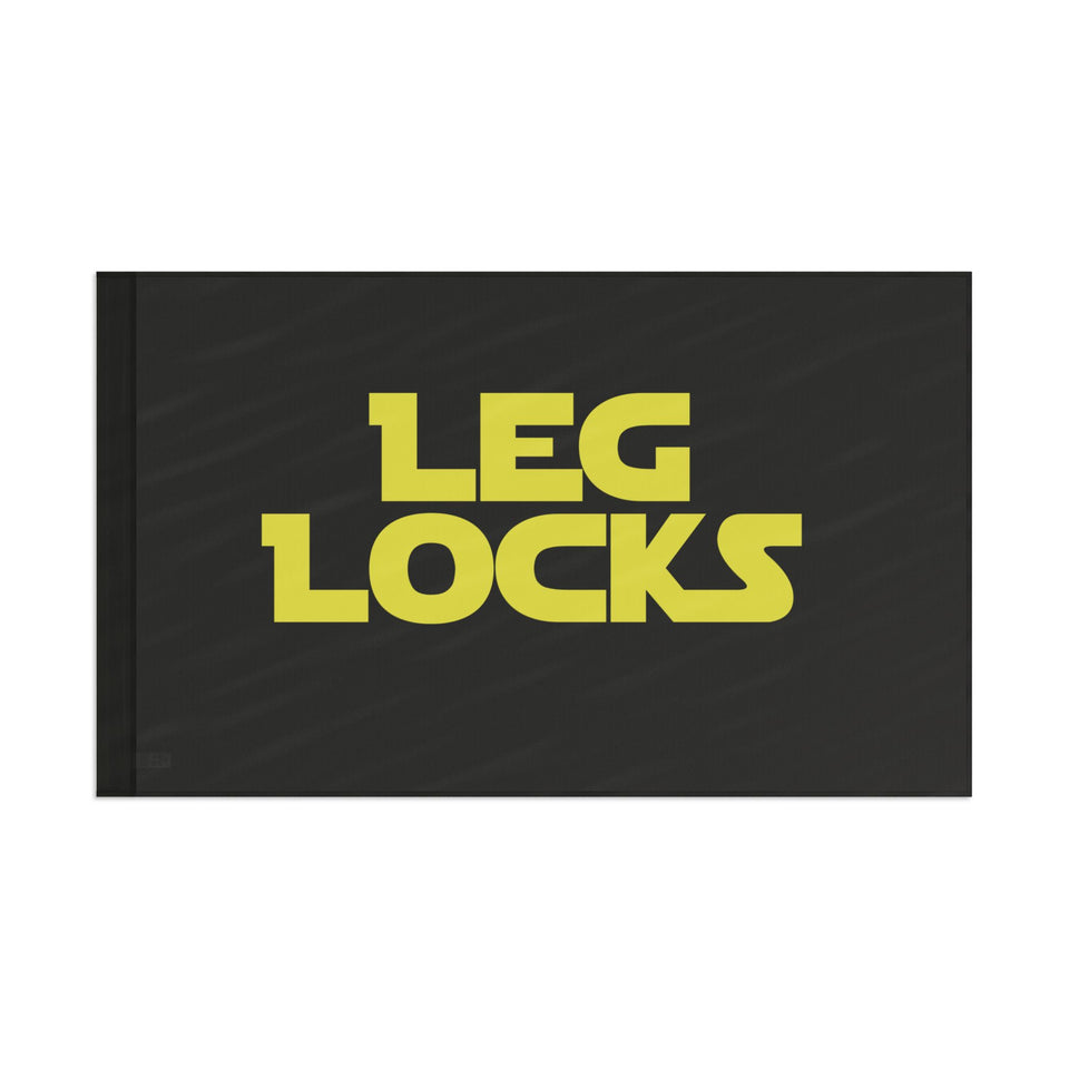 Brazilian Jiu Jitsu Leg Locks Flag Banner | BJJ Flag