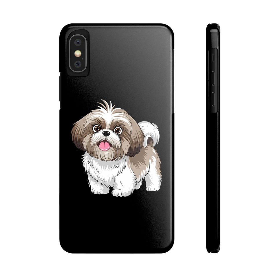 Premium Shih Tzu iPhone Case | Cute Shih Tzu Gifts Slim Phone Cases