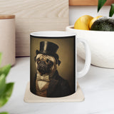 Pug Mug Classical Painting | Pug Coffee Mug | Pug Dog Gifts | Pug Presents | Pug Mug 11oz Pug Mug | Pug Coffee Mug | Pug Dog Gifts | Pug Presents | Pug Mug 11oz