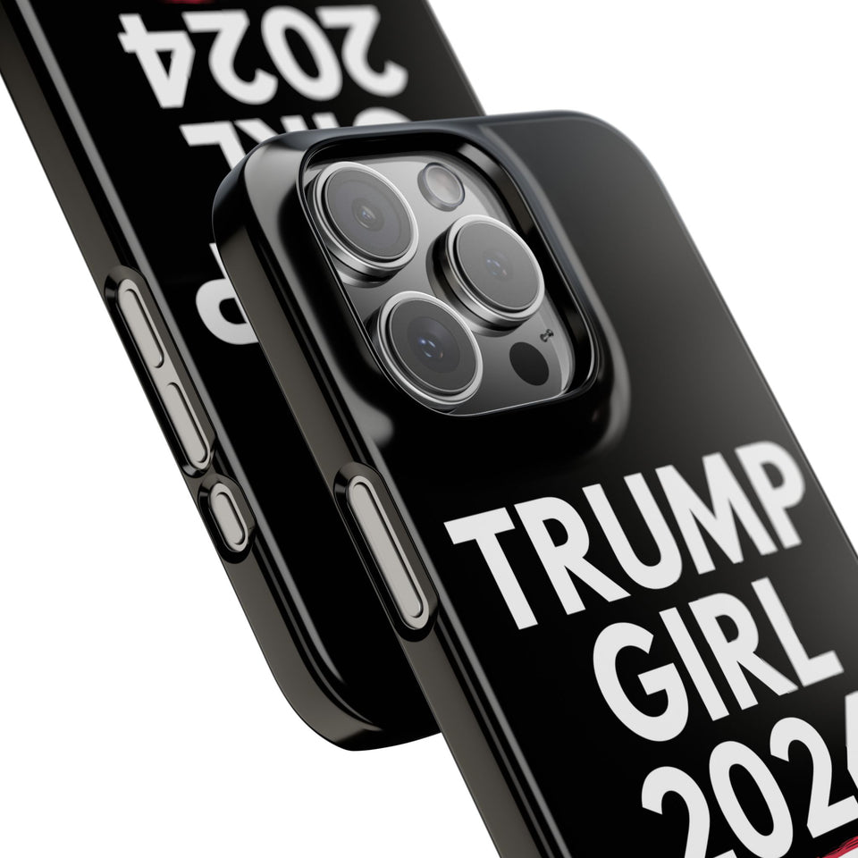 Premium Trump Girl iPhone Case | Donald Trump Gifts Slim Phone Cases