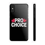 Premium Pro Choice iPhone Case | Feminist Pro Choice Gifts Slim Phone Cases Premium Pro Choice iPhone Case | Feminist Pro Choice Gifts Slim Phone Cases