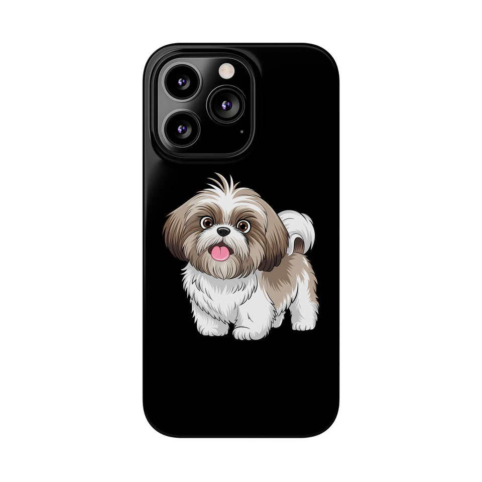 Premium Shih Tzu iPhone Case | Cute Shih Tzu Gifts Slim Phone Cases