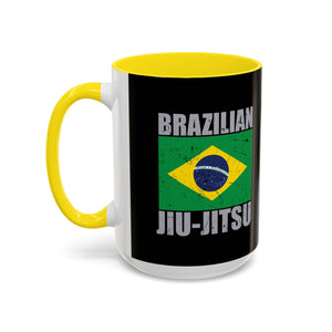 Brazilian Jiu Jitsu Flag 2 | BJJ Accent Coffee Mug Brazilian Jiu Jitsu Flag 2 | BJJ Accent Coffee Mug