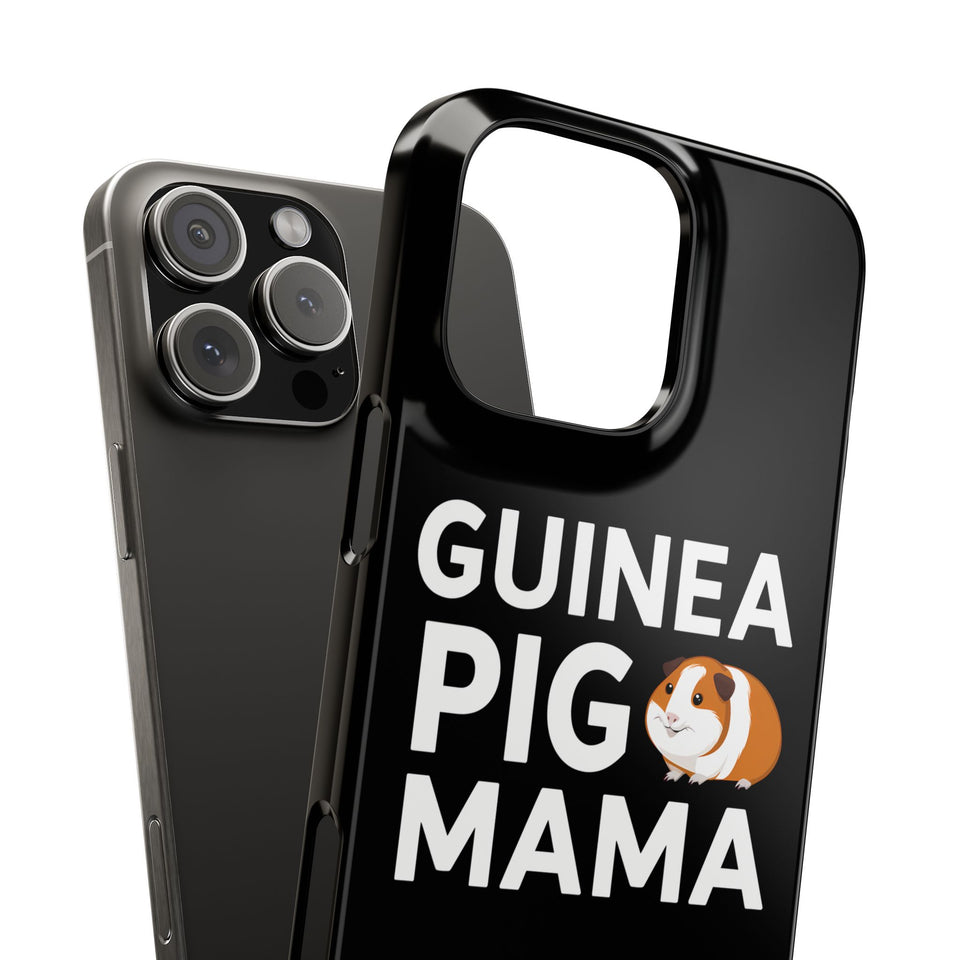 Premium Guinea Pig Mama iPhone Case | Cute Guinea Pig Slim Phone Cases