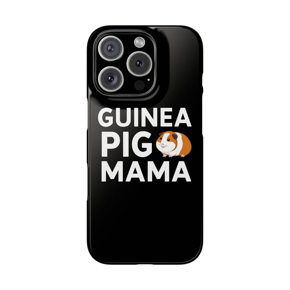 Premium Guinea Pig Mama iPhone Case | Cute Guinea Pig Slim Phone Cases