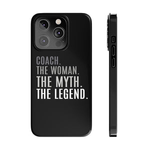 Premium Coach The Woman The Myth The Legend iPhone Case | Coach Gifts Slim Phone Cases Premium Coach The Woman The Myth The Legend iPhone Case | Coach Gifts Slim Phone Cases